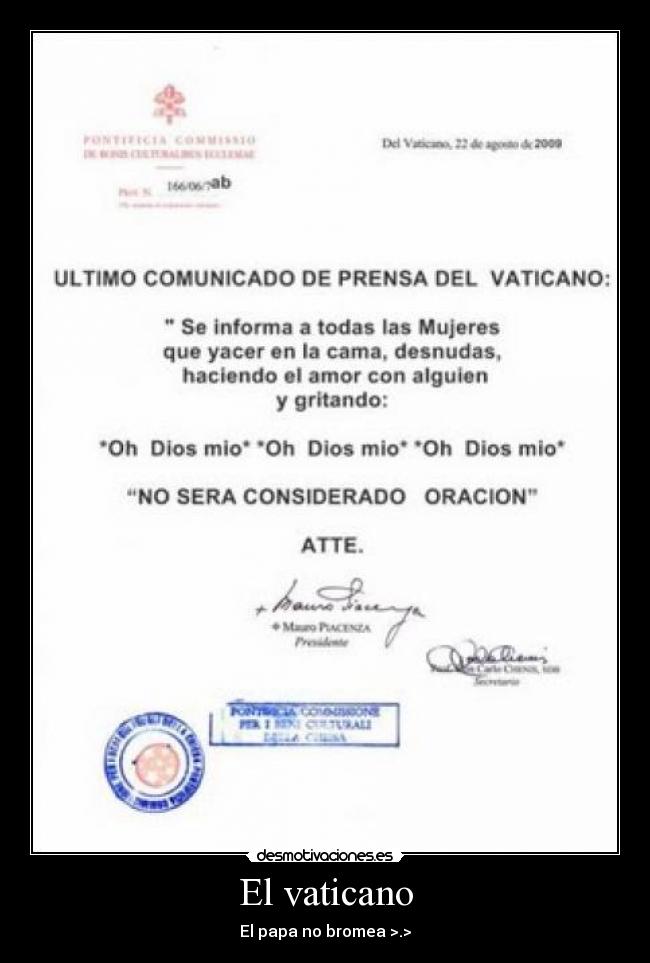 El vaticano -