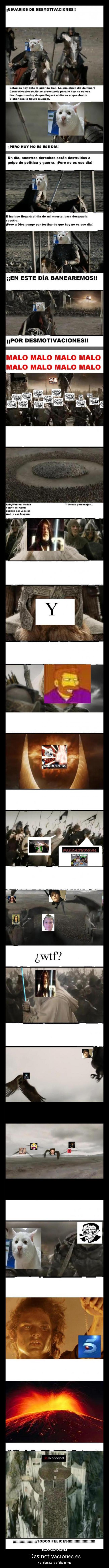 Desmotivaciones.es - Versión: Lord of the Rings