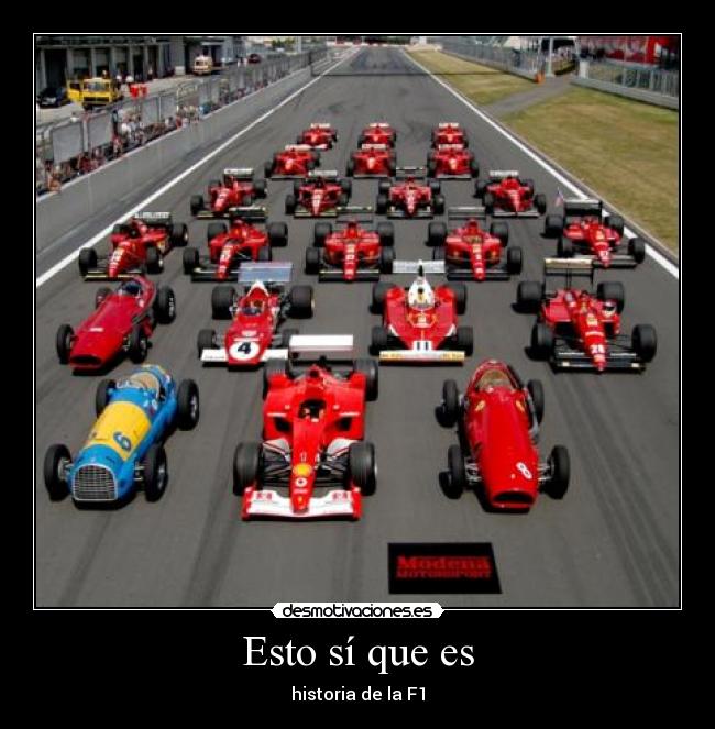 Esto sí que es - historia de la F1
