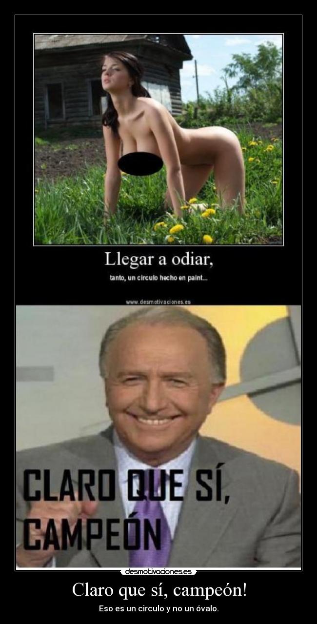 Claro que sí, campeón! - 