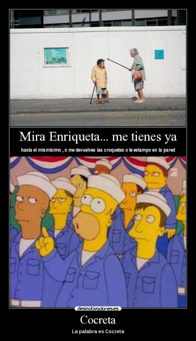 Cocreta - La palabra es Cocreta