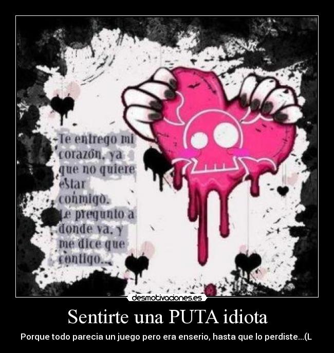 carteles desamor desmotivaciones