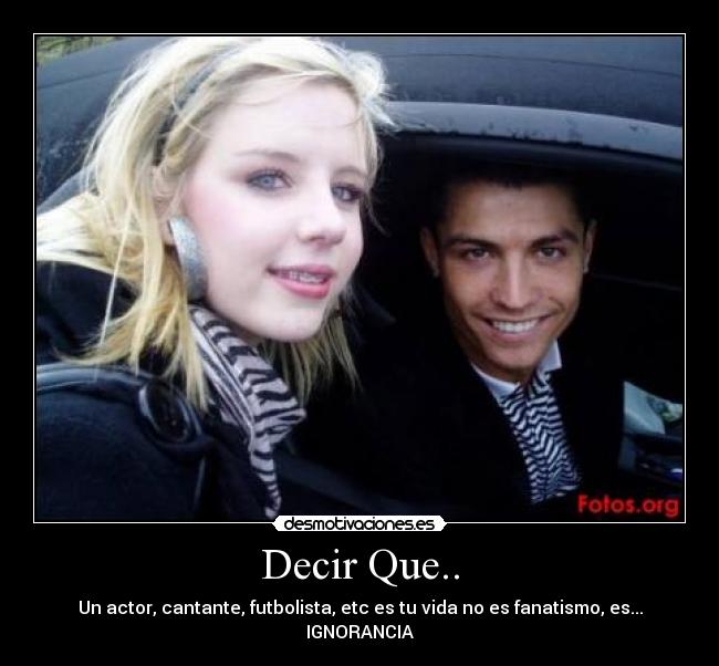 Decir Que.. -