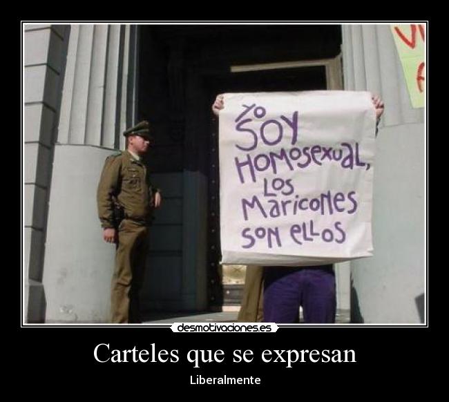 Carteles que se expresan - 