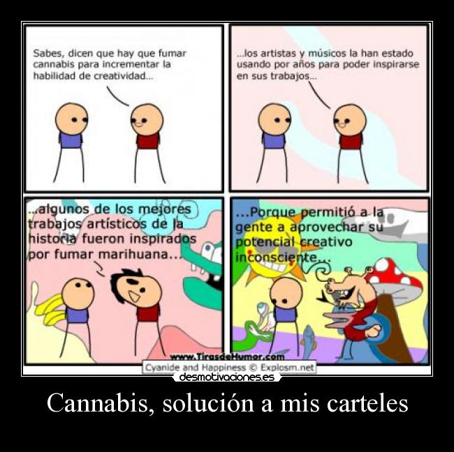 Cannabis, solución a mis carteles - 