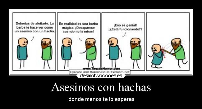 Asesinos con hachas - 