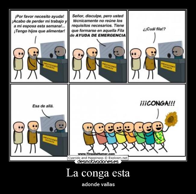 La conga esta - adonde vallas