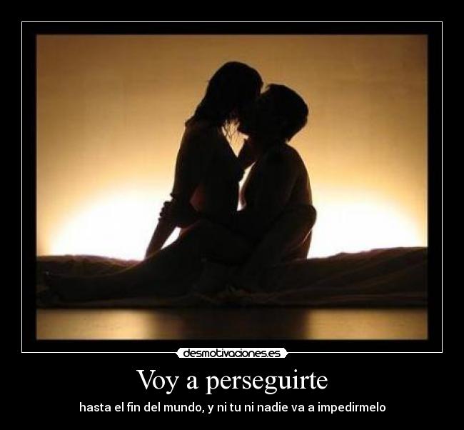 Voy a perseguirte -