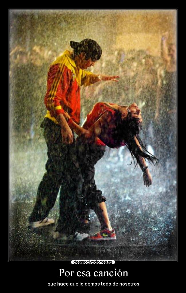 carteles musica cancion dar todo nosotros desmotivaciones