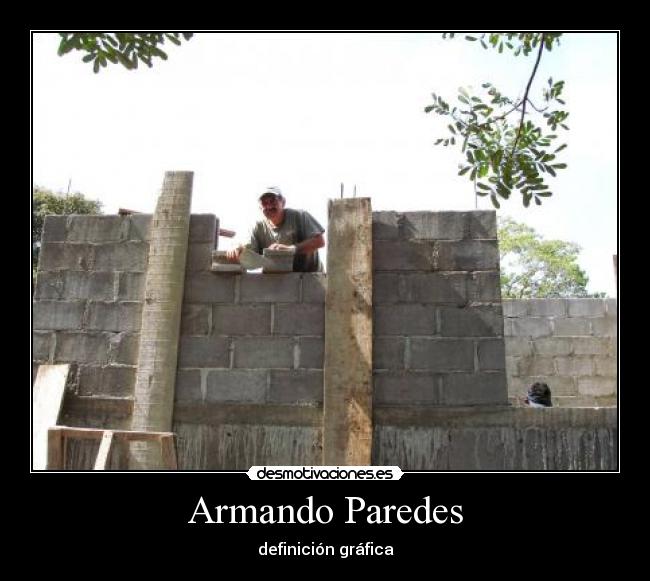 Armando Paredes - definición gráfica