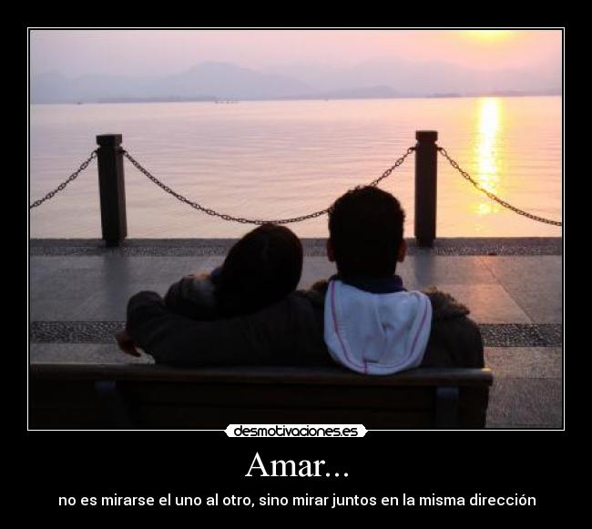 carteles amar mirar reciproco mirada amor desmotivaciones