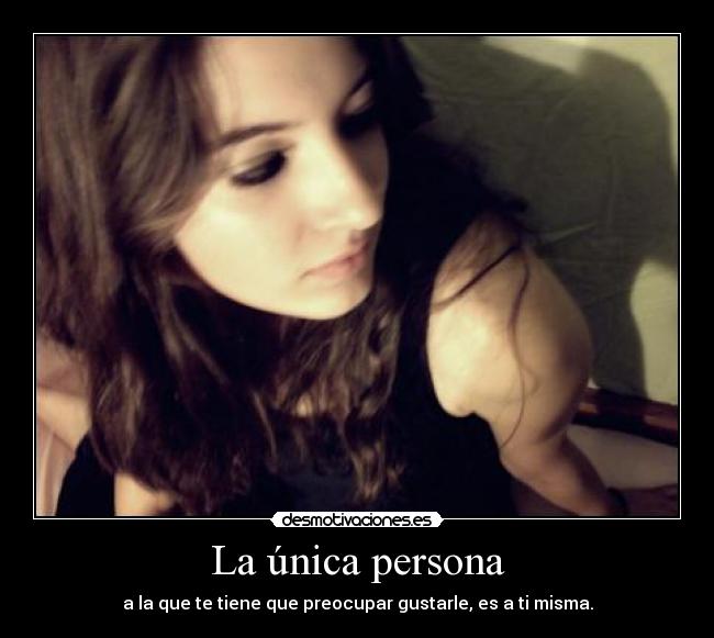 La única persona -