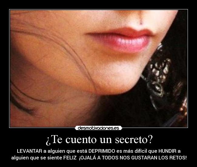 ¿Te cuento un secreto? - 