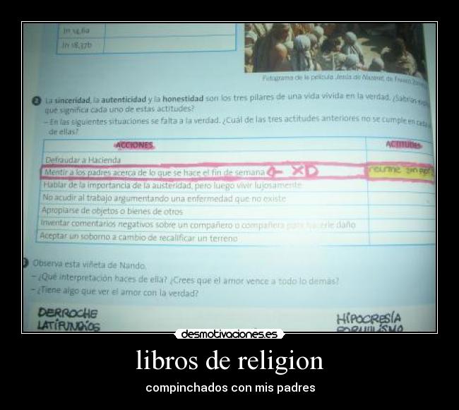 libros de religion - compinchados con mis padres