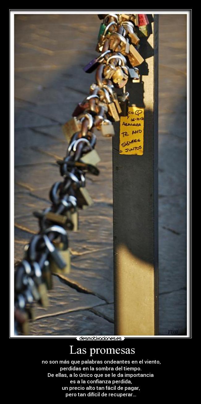 Las promesas -