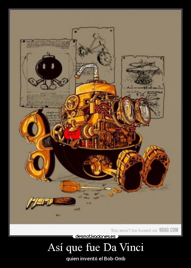 Así que fue Da Vinci -
