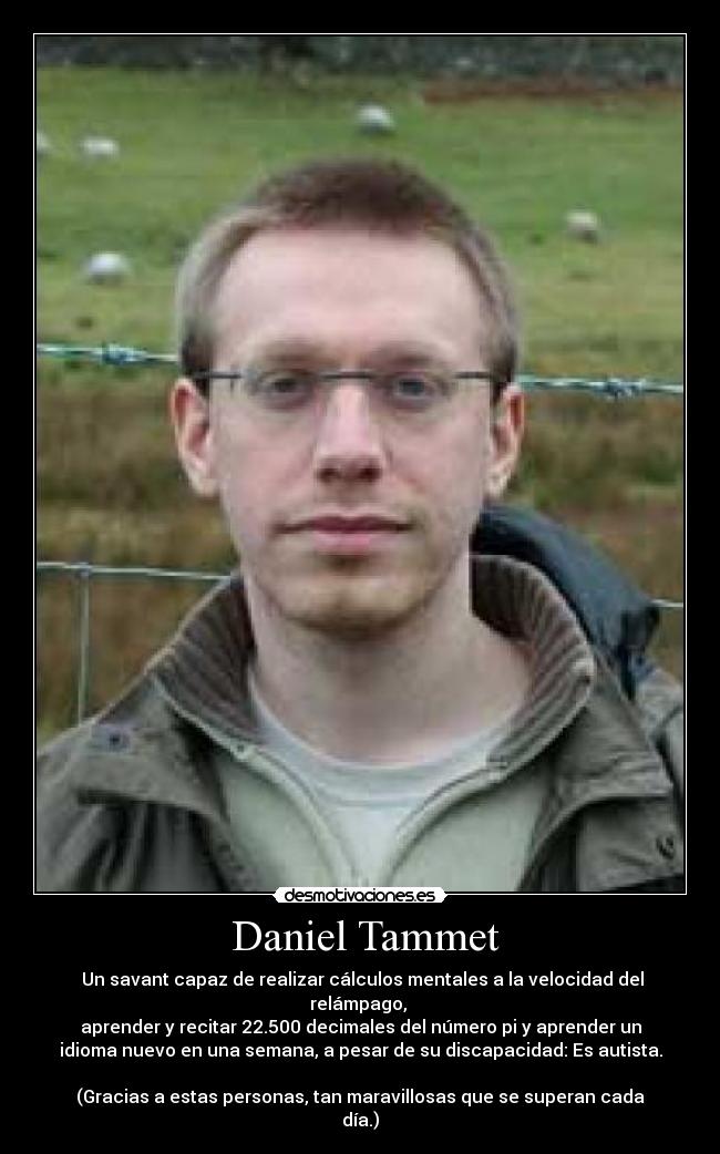 Daniel Tammet -