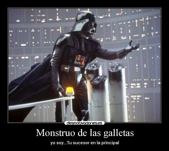 Monstruo de las galletas - yo soy...Tu sucesor en la principal