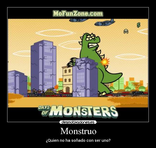 carteles monstruos desmotivaciones