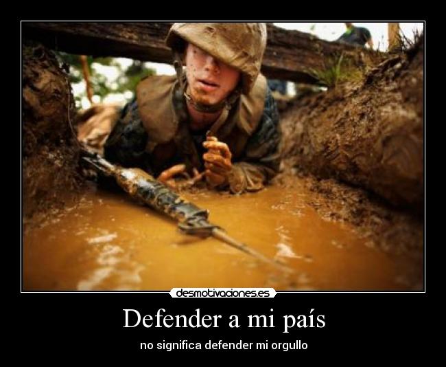 Defender a mi país -