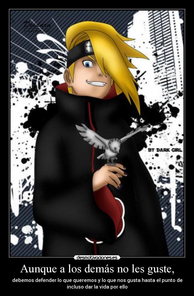 Aunque a los demás no les guste, -