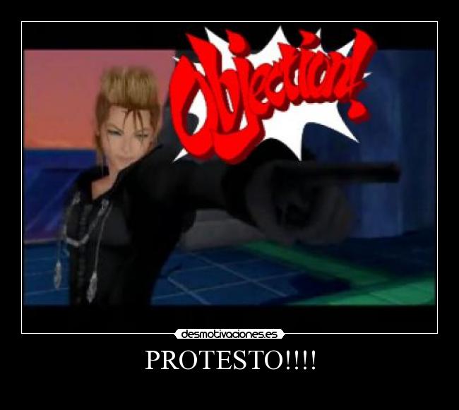 PROTESTO!!!! -