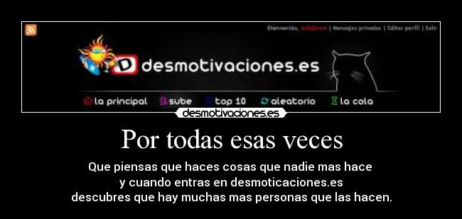 carteles cosas que solo haces desmotivaciones