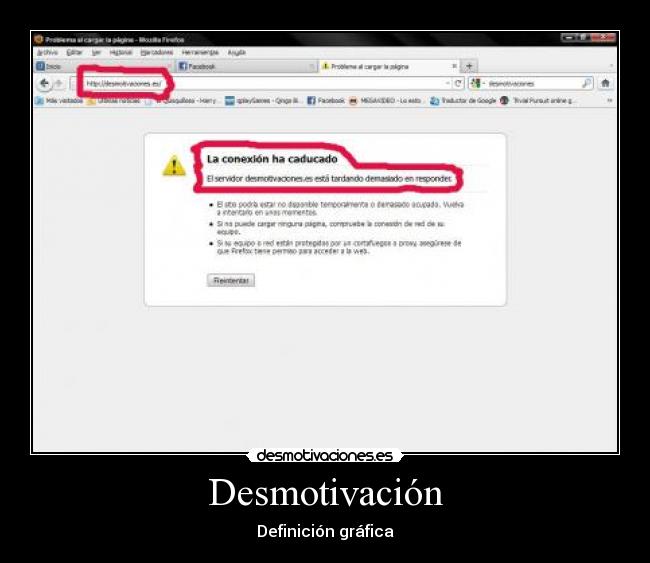 Desmotivación - Definición gráfica