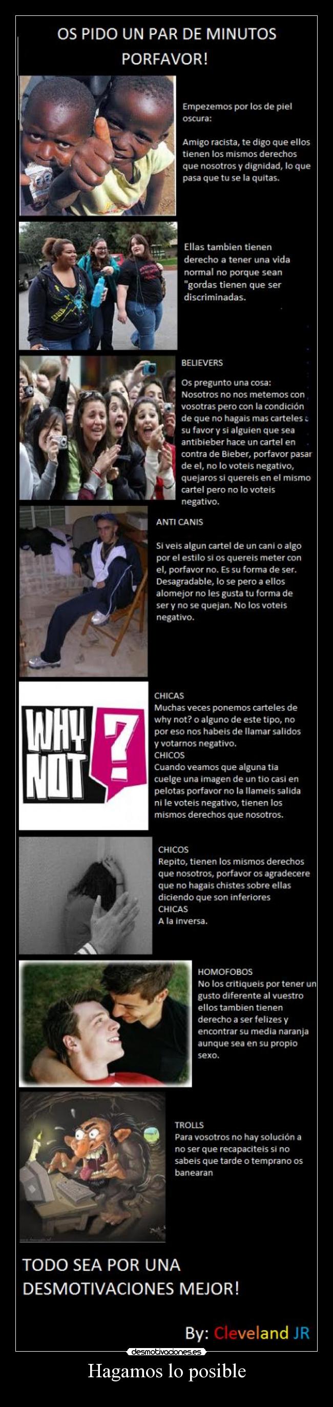 Hagamos lo posible -