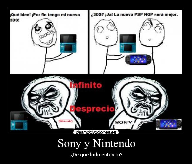 Sony y Nintendo - ¿De qué lado estás tu?