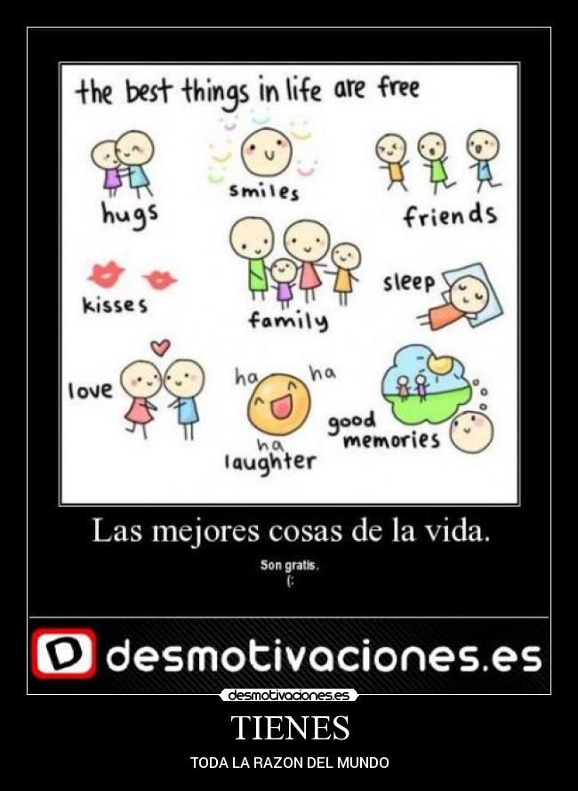 TIENES - TODA LA RAZON DEL MUNDO