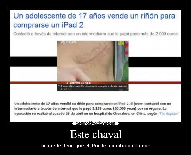 Este chaval - 