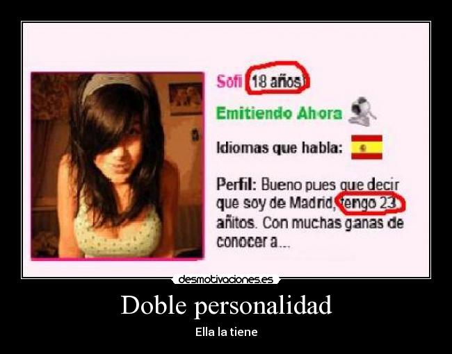 Doble personalidad - 