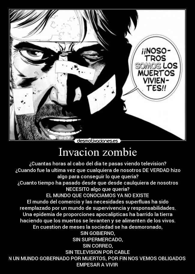 Invacion zombie -