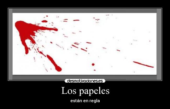 Los papeles - 