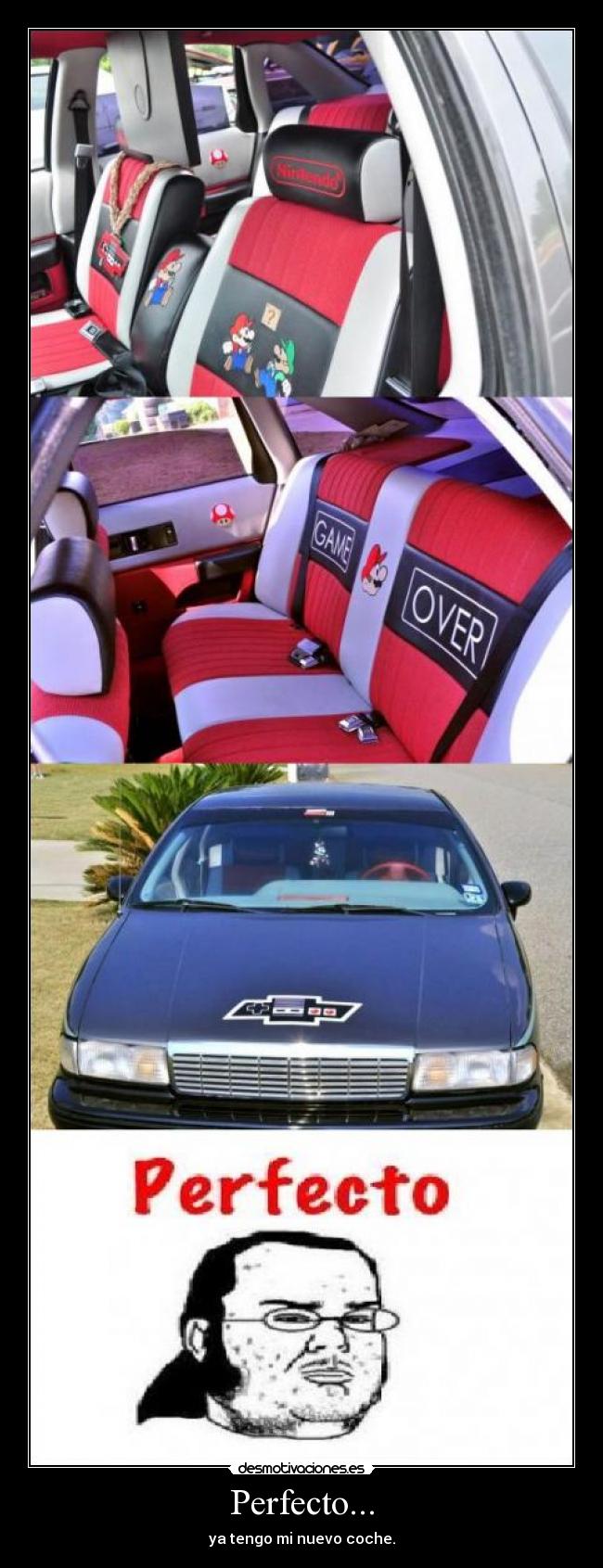 Perfecto... - ya tengo mi nuevo coche.