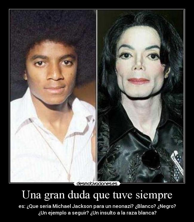 Una gran duda que tuve siempre - 