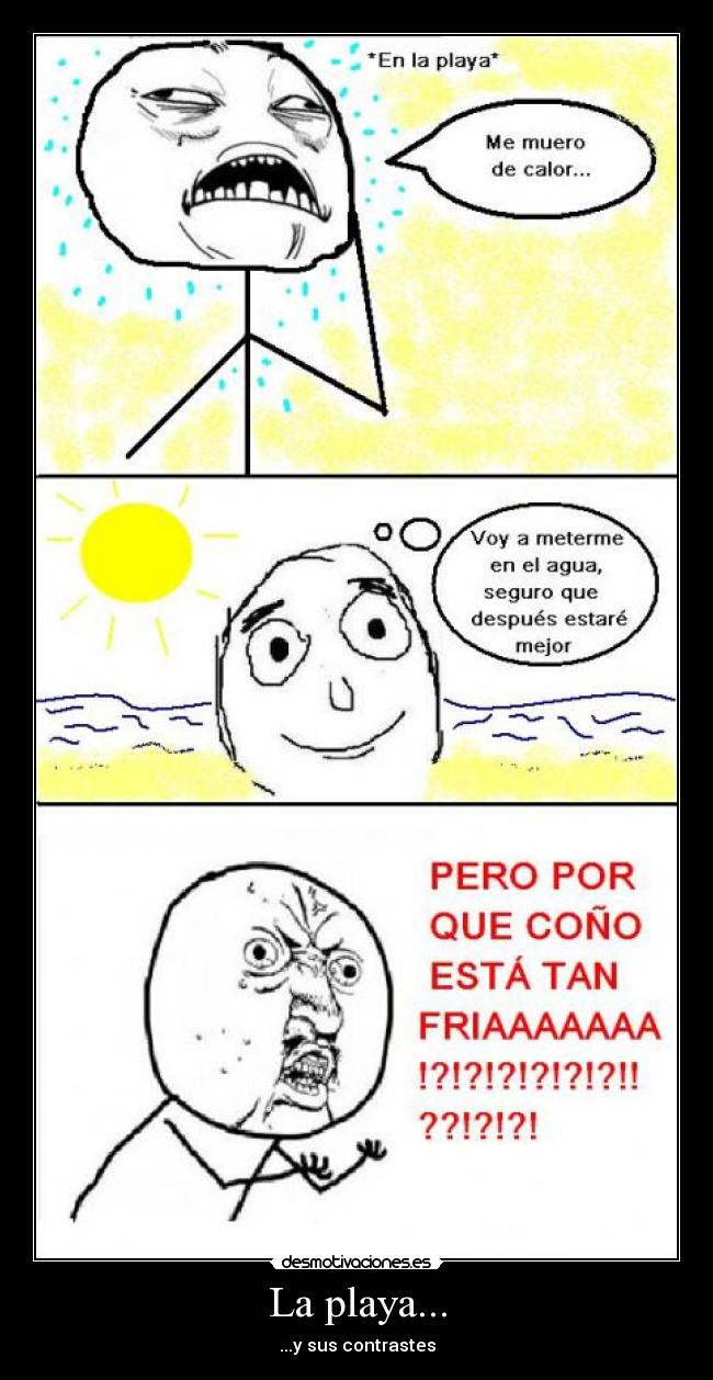 La playa... - 