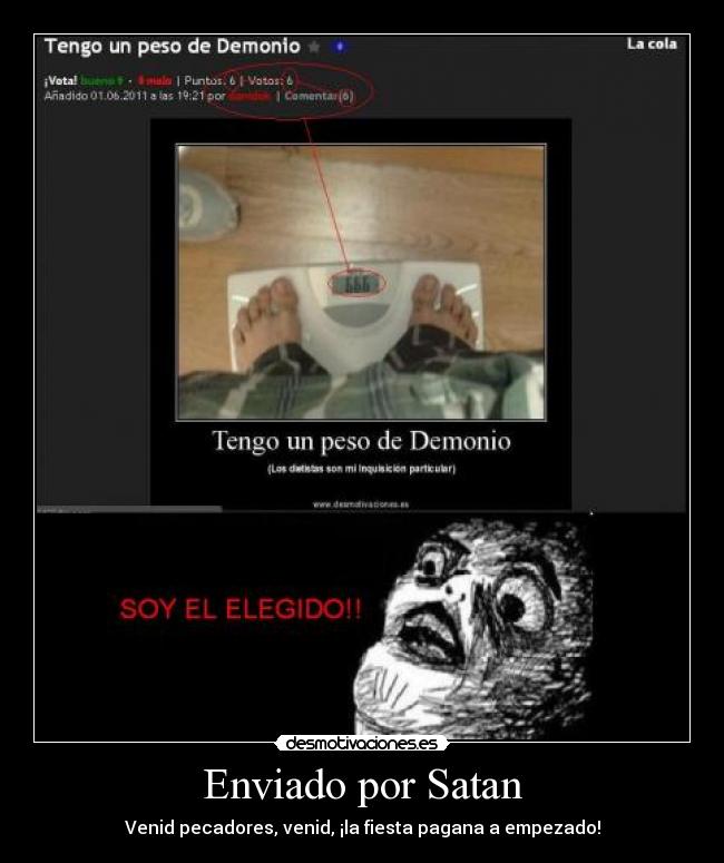 Enviado por Satan - Venid pecadores, venid, ¡la fiesta pagana a empezado!