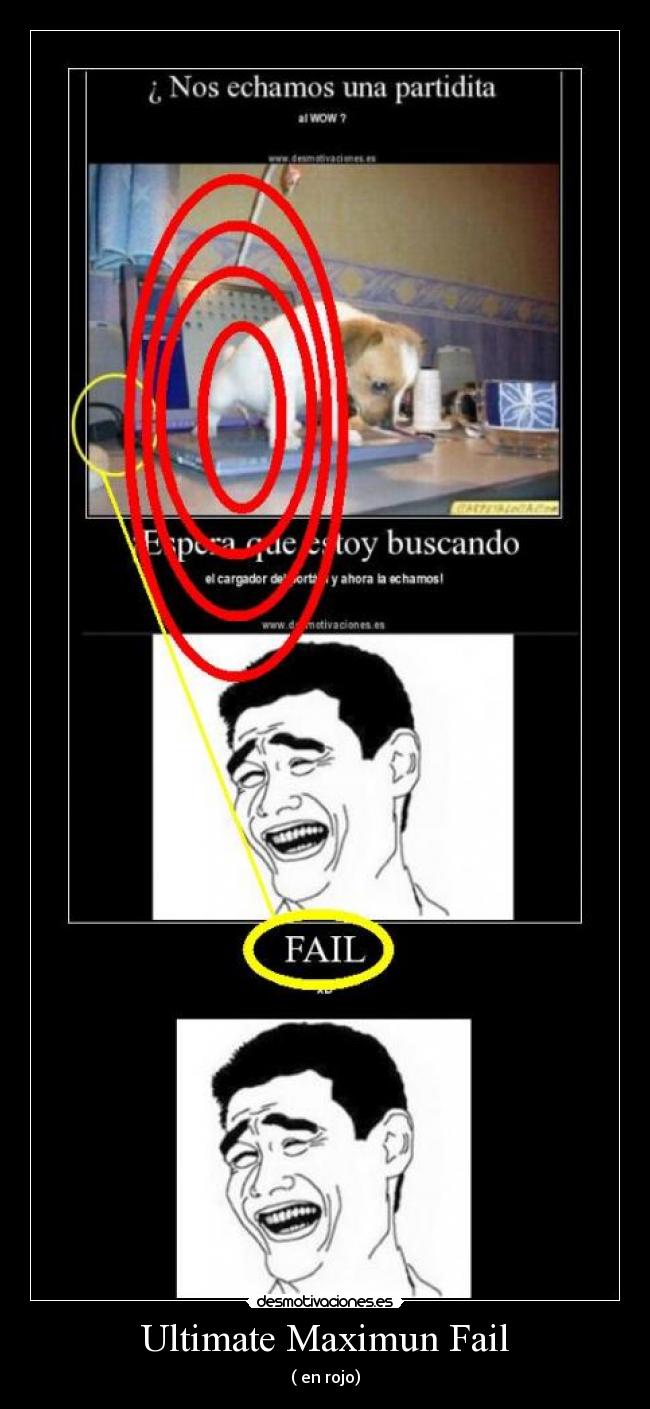 Ultimate Maximun Fail - ( en rojo)