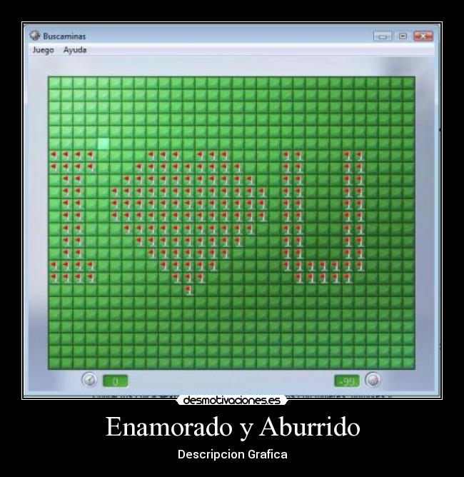 Enamorado y Aburrido - Descripcion Grafica