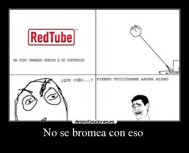 No se bromea con eso -