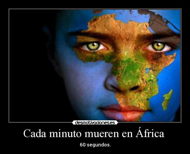 Cada minuto mueren en África  - 