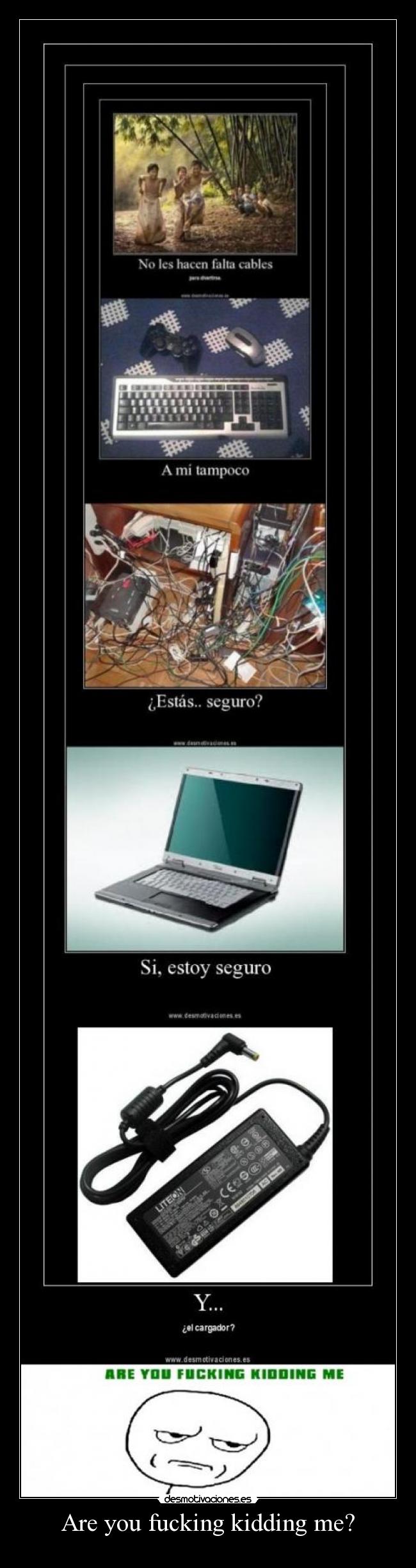 Are you fucking kidding me? - 