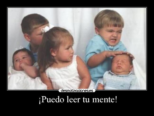 ¡Puedo leer tu mente! - 