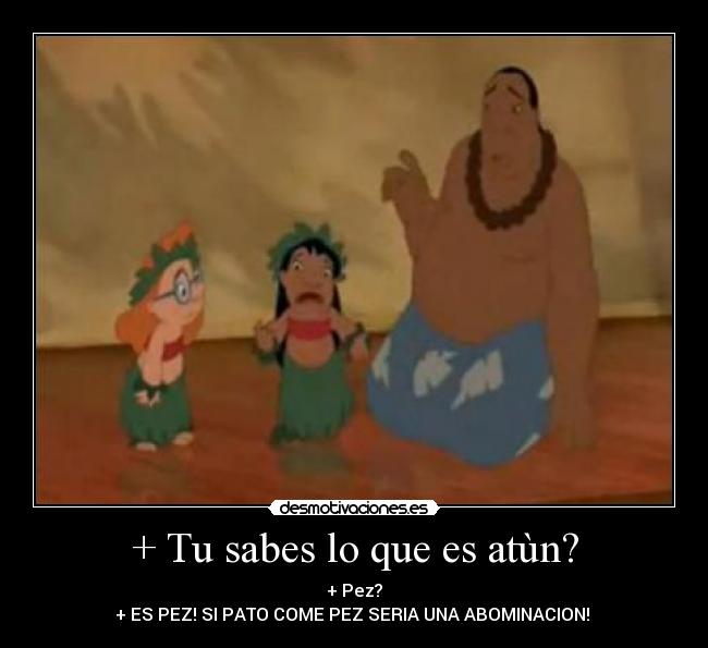 carteles lilo stitch desmotivaciones