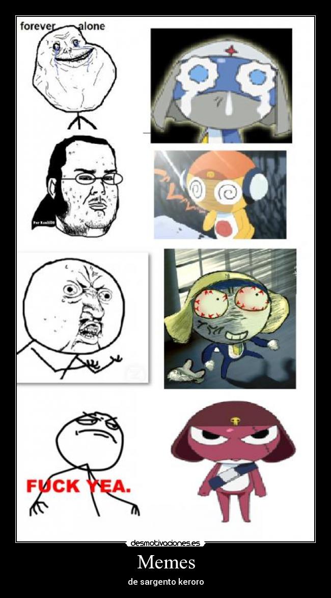 Memes - de sargento keroro