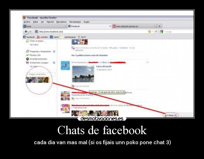 Chats de facebook -