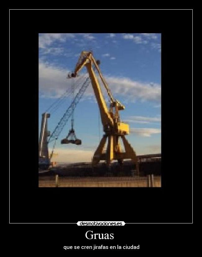 Gruas -
