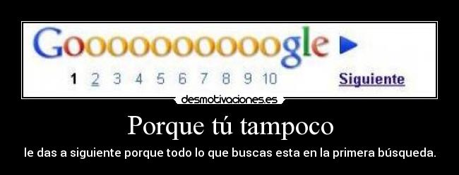 Porque tú tampoco - 